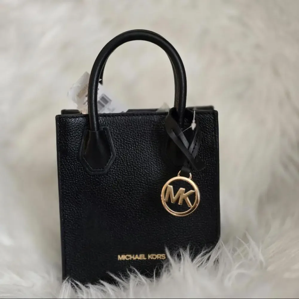 Mercer Extra-Small Pebbled Leather Crossbody Bag - Picture 9 of 9